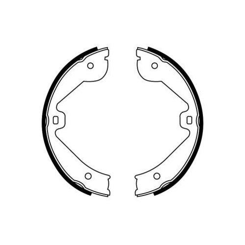 ABE Bremsbackensatz, Feststellbremse CRW000ABE