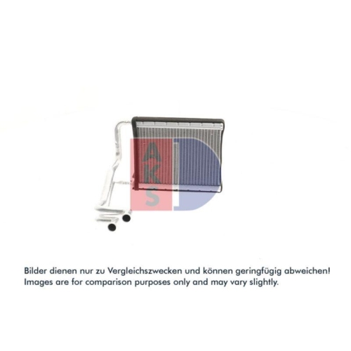 AKS DASIS W&auml;rmetauscher, Innenraumheizung 569004N