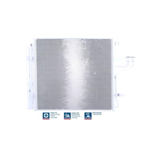 NISSENS Kondensator, Klimaanlage ** FIRST FIT ** 941186