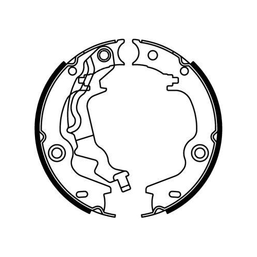 ABE Bremsbackensatz, Feststellbremse C00525ABE