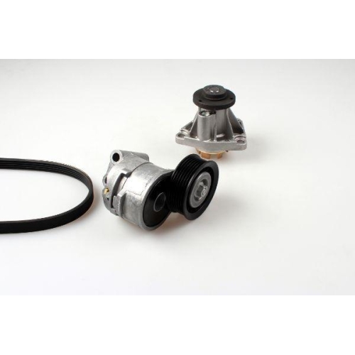 HEPU Wasserpumpe + Keilrippenriemensatz PK03200