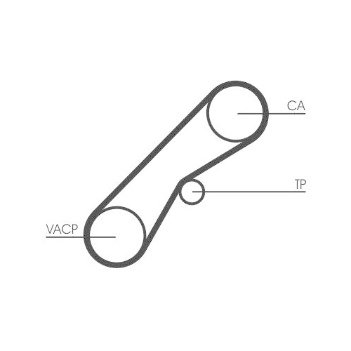 CONTINENTAL CTAM Zahnriemen CT857