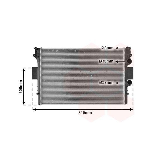 VAN WEZEL K&uuml;hler, Motork&uuml;hlung 28002042