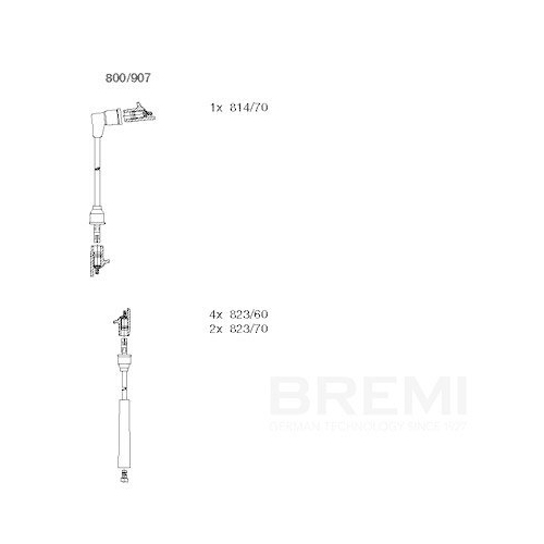 BREMI Z&uuml;ndleitungssatz 800/907