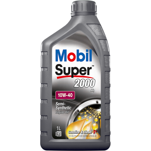 Motor&ouml;l Motoren&ouml;l MOBIL Super 2000 X1 10W-40 - 1 Liter Flasche 157304