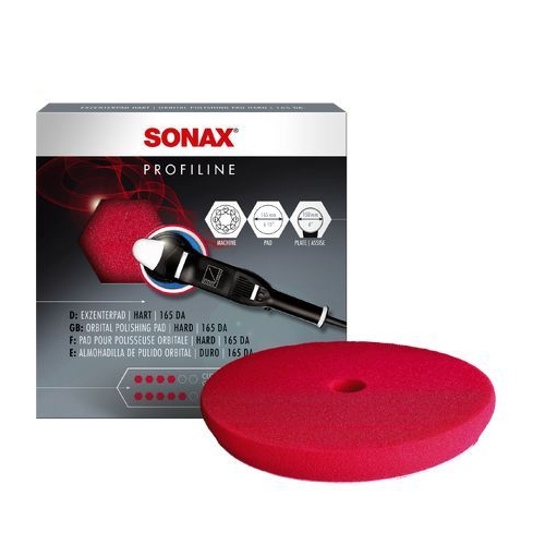 SONAX Aufsatz, Poliermaschine ExzenterPad hart 165