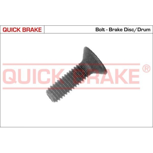 QUICK BRAKE Schraube, Bremsscheibe 11622