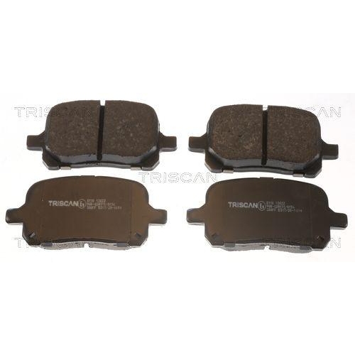 TRISCAN Bremsbelagsatz, Scheibenbremse 8110 13022