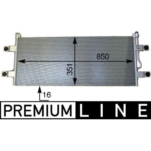 MAHLE Kondensator, Klimaanlage BEHR *** PREMIUM LINE ***