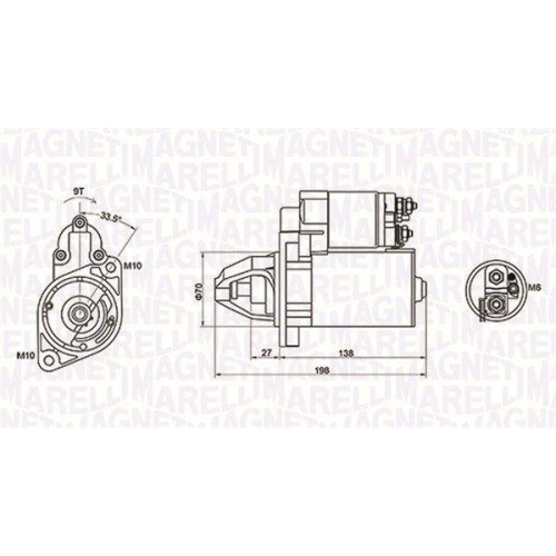MAGNETI MARELLI Starter
