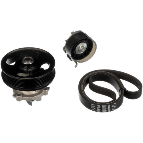 GATES Wasserpumpe + Keilrippenriemensatz Micro-V&reg; KP26PK1320