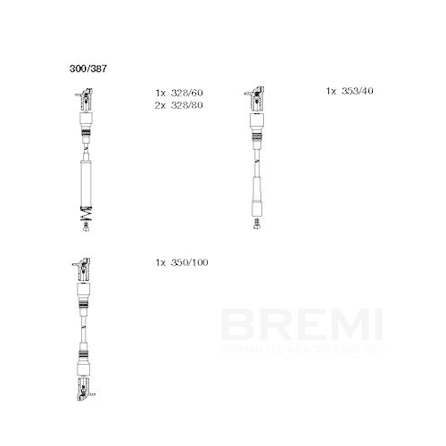 BREMI Zündleitungssatz