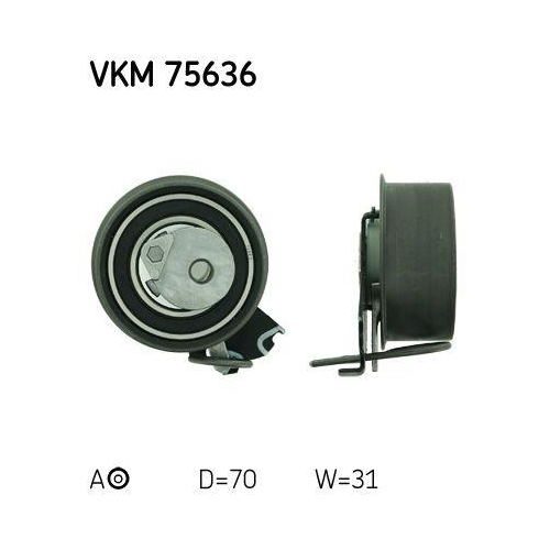 SKF Spannrolle, Zahnriemen VKM 75636