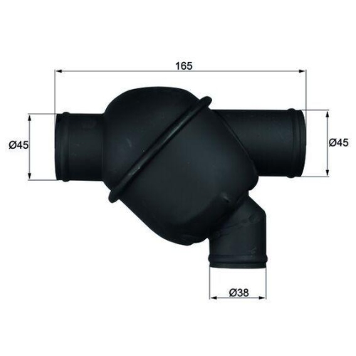 MAHLE Thermostat, K&uuml;hlmittel BEHR TH 23 87