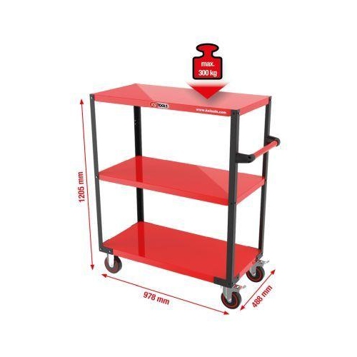 Werkstatt-Servicewagen, H1205xB978xT488mm KS TOOLS 890.0009