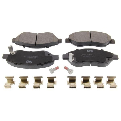MAPCO Bremsbelagsatz, Scheibenbremse 6007