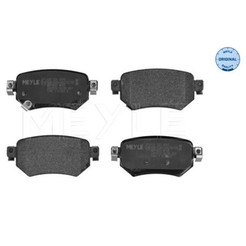 MEYLE Bremsbelagsatz, Scheibenbremse MEYLE-ORIGINAL: True to OE. 025 223 4915