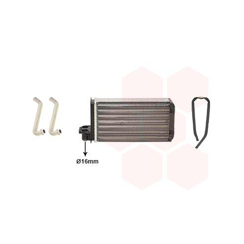 VAN WEZEL W&auml;rmetauscher, Innenraumheizung *** IR PLUS *** 40006088