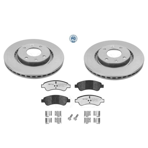 Bremsensatz Meyle Bremsbel&auml;ge + Bremsscheiben 0252359919/PD+11835210017/PD