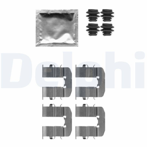 DELPHI Zubeh&ouml;rsatz, Scheibenbremsbelag LX0512