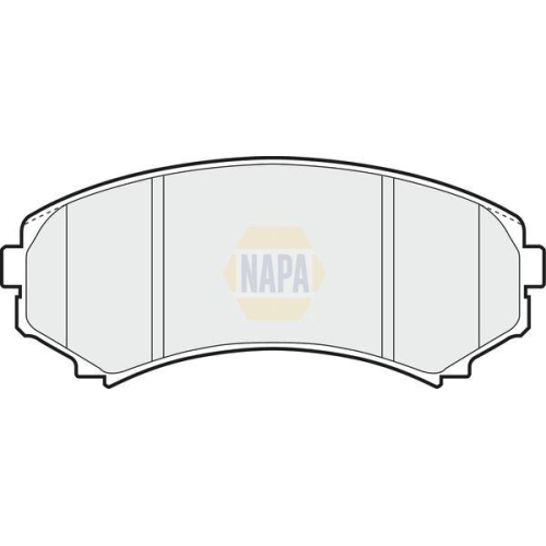 NAPA Bremsbelagsatz, Scheibenbremse NAPA NBP1227
