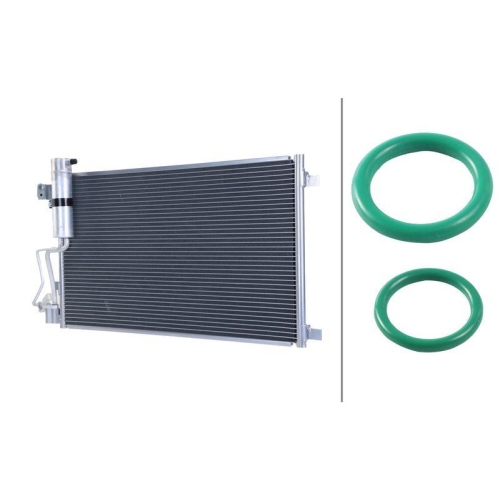 HELLA Kondensator, Klimaanlage >>> Easy2Fit <<< 8FC 366 221-071