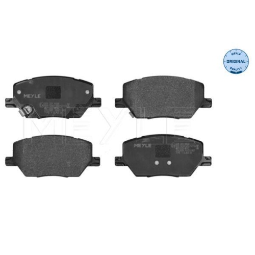 MEYLE Bremsbelagsatz, Scheibenbremse MEYLE-ORIGINAL: True to OE. 025 221 6520
