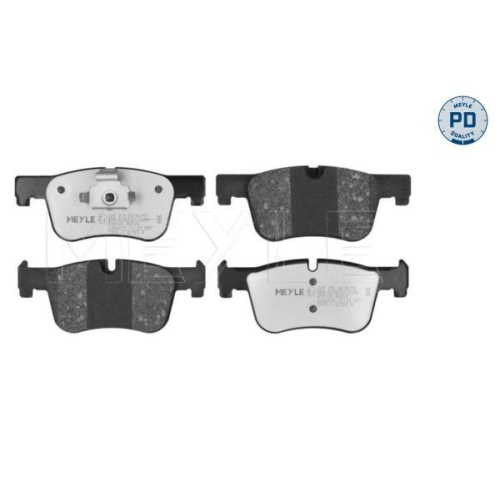 MEYLE Bremsbelagsatz, Scheibenbremse MEYLE-PD: Advanced performance and design. 025 255 0618/PD