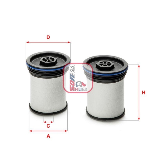 SOFIMA Kraftstofffilter S 6047 NE