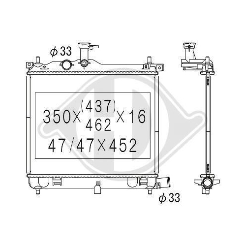 DIEDERICHS K&uuml;hler, Motork&uuml;hlung DIEDERICHS Climate DCM3723
