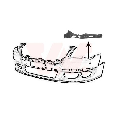 VAN WEZEL Halter, Sto&szlig;f&auml;nger ** Equipart ** 5839563