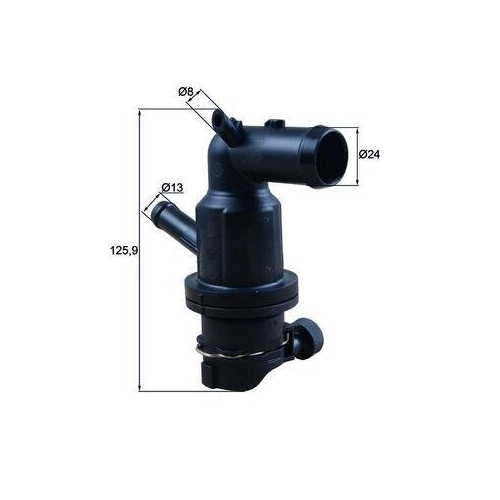 MAHLE Thermostat, K&uuml;hlmittel BEHR TH 56 87
