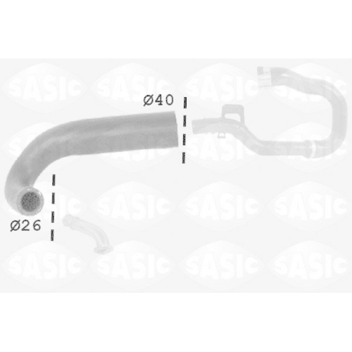 SASIC Ladeluftschlauch 3336124