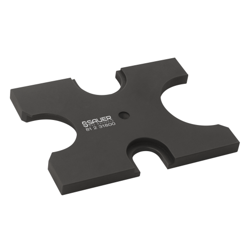 SAUER Prismenplatte, Modell 2 SW Stahl 81231800