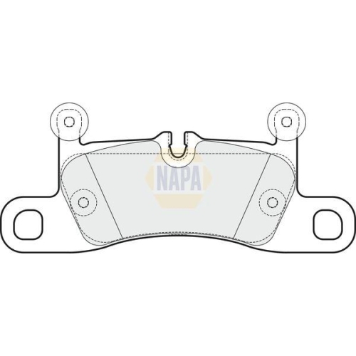 NAPA Bremsbelagsatz, Scheibenbremse NAPA NBP1537