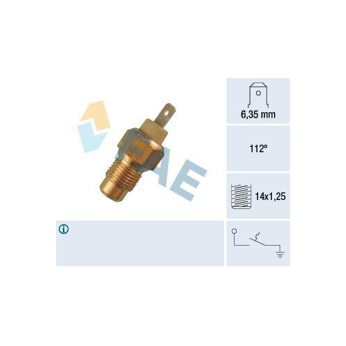 FAE Temperaturschalter, K&uuml;hlmittelwarnlampe 35180