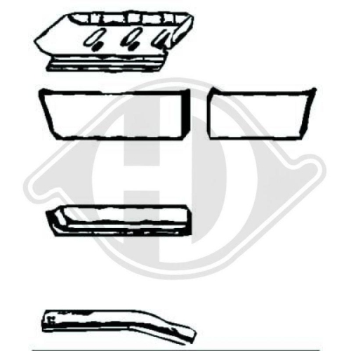 DIEDERICHS Einstiegsblech 9138021