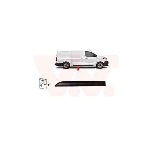 VAN WEZEL Zier-/Schutzleiste, T&uuml;r 3892426