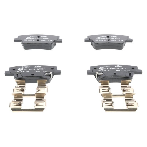 ATE Bremsbelagsatz, Scheibenbremse ATE Ceramic 13.0470-5516.2