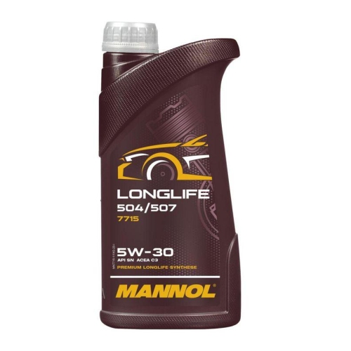 Motor&ouml;l Motoren&ouml;l MANNOL 5W-30 Longlife - 1 Liter Flasche MN7715-1