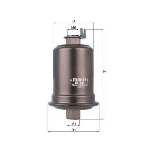 MAHLE Kraftstofffilter KL 435