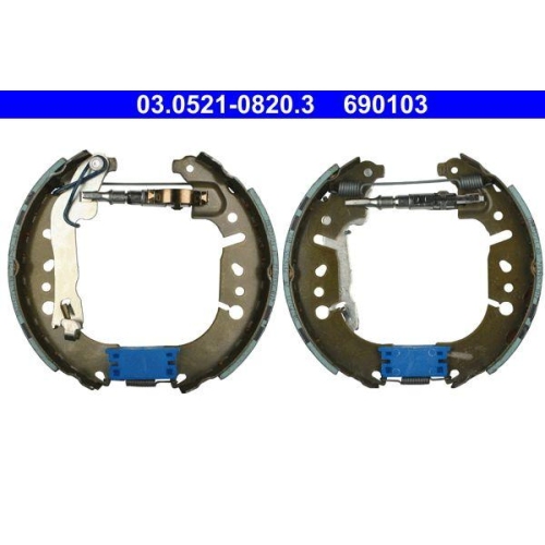 ATE Bremsbackensatz Original ATE TopKit 03.0521-0820.3