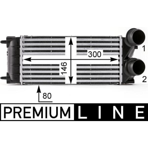 MAHLE Ladeluftk&uuml;hler BEHR *** PREMIUM LINE *** CI 528 000P