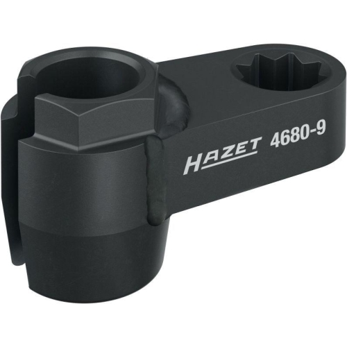 HAZET Abgassonden Einsatz 1/2 Zoll Doppel-4k. hohl Au&szlig;en 6k. SW 19 mm 4680-9