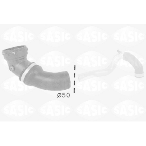 SASIC Ladeluftschlauch 3336152