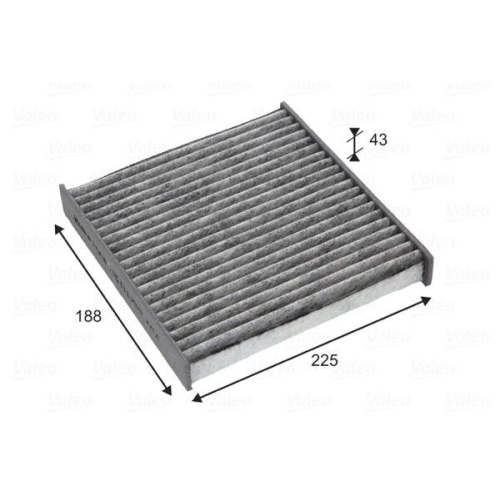 VALEO Filter, Innenraumluft VALEO PROTECT 715818