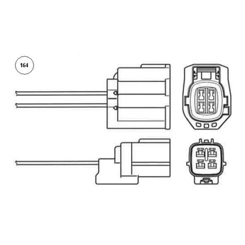 NTK Lambdasonde 95845