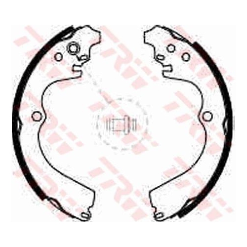 TRW Bremsbackensatz GS8584