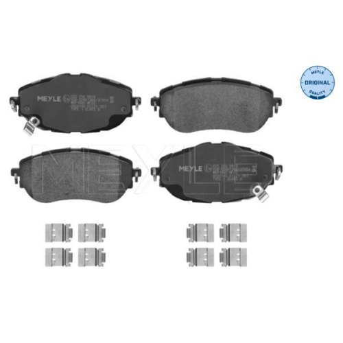 MEYLE Bremsbelagsatz, Scheibenbremse MEYLE-ORIGINAL: True to OE. 025 256 9819