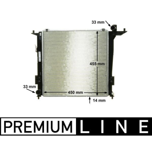 MAHLE K&uuml;hler, Motork&uuml;hlung BEHR *** PREMIUM LINE *** CR 1368 000P